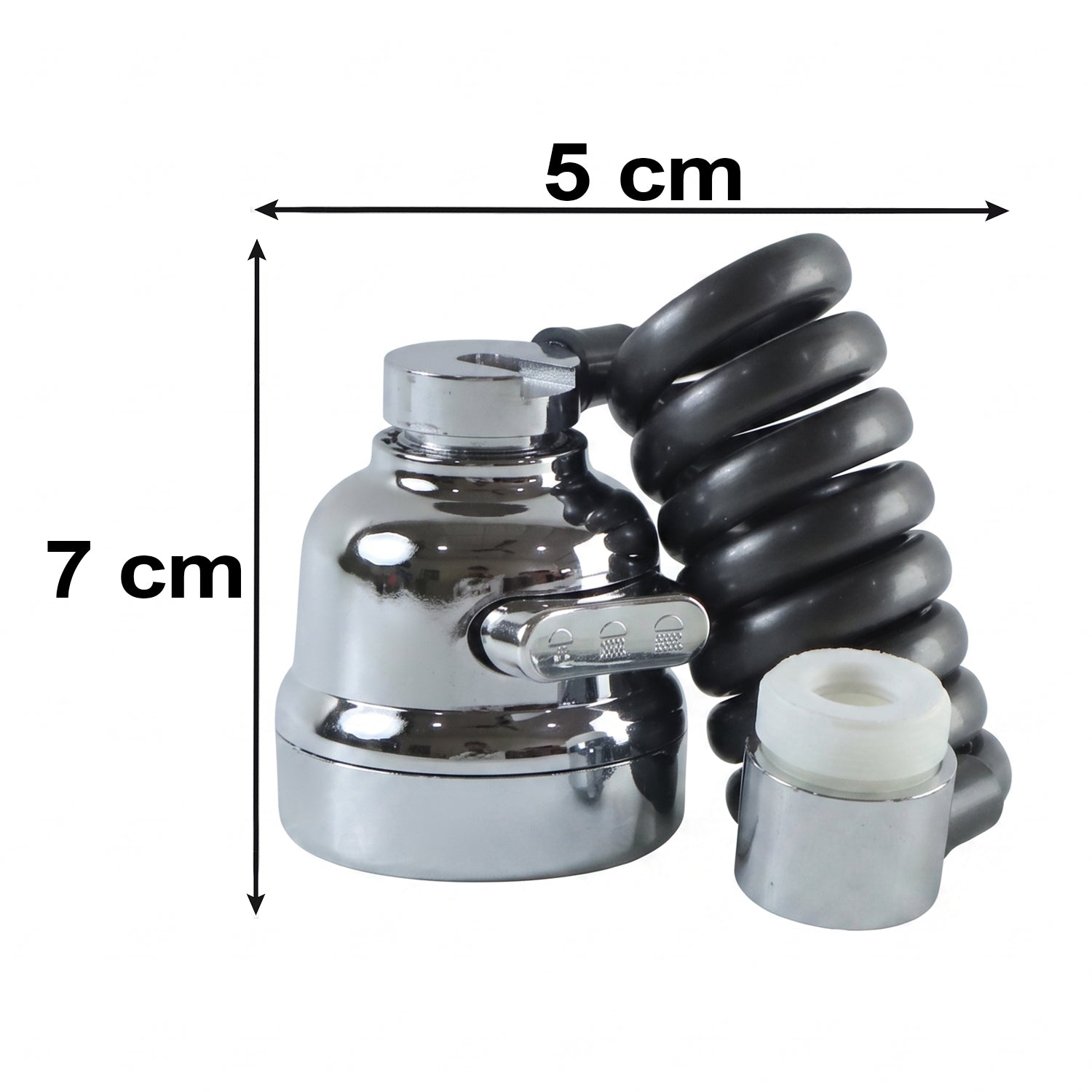 Flexible Kitchen Water Faucet Sprayer With Rotating Tap Head For Sink Use (1 Pc)