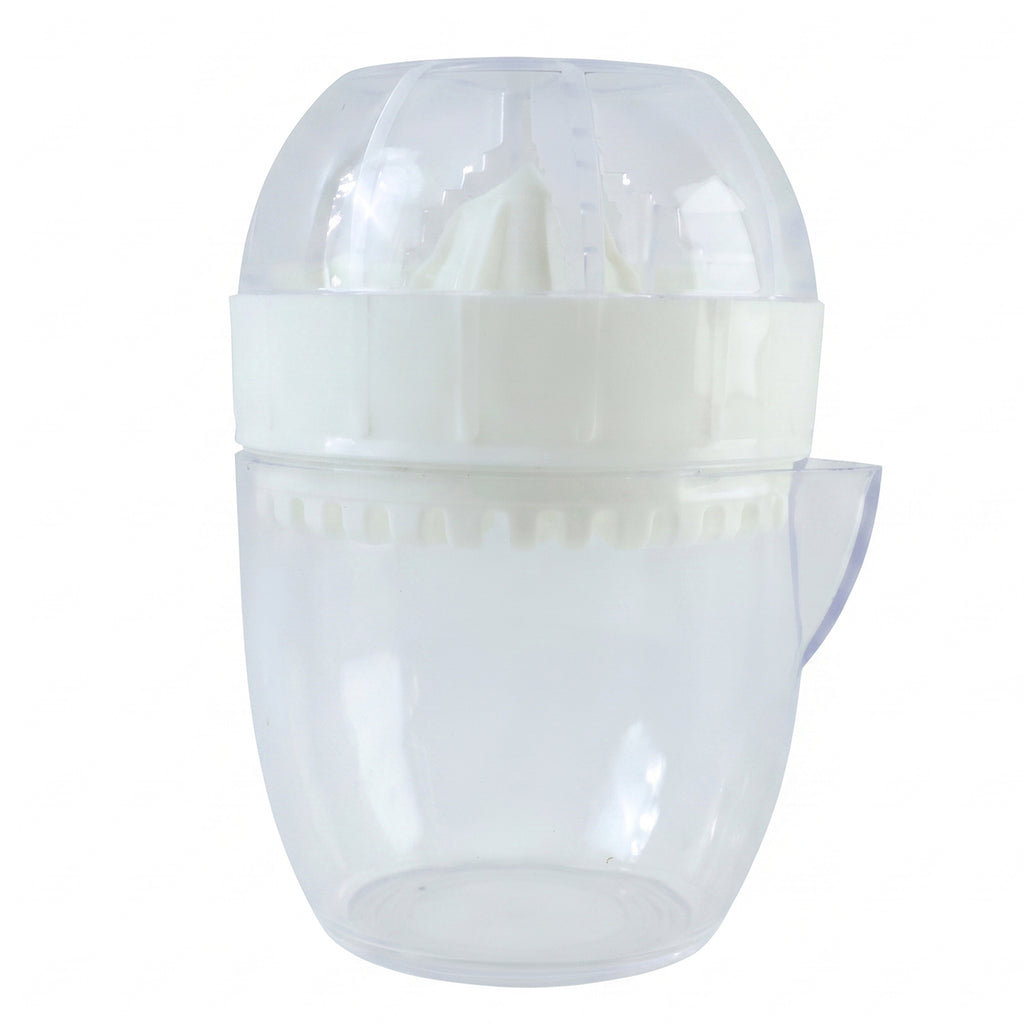 Plastic Mini Manual Citrus Lemon Orange Squeezer With Cup (1 Pc)